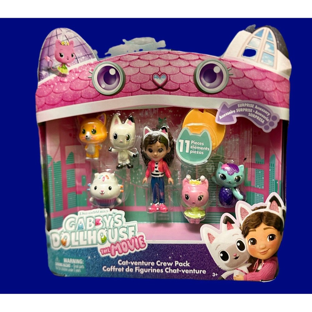 Disney Gabby’s Dollhouse The Movie Cat-venture Crew Pack